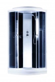 Душевая кабина AquaPulse 4121D grey black
