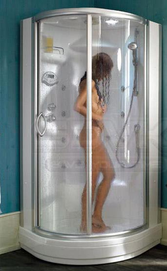 закрытые душевые кабины